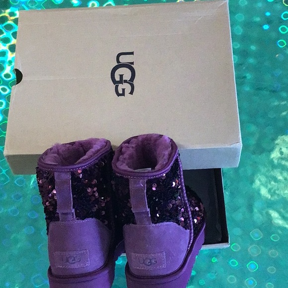 UGG🟣Pinot noir purple sequins - Picture 10 of 16
